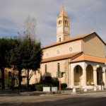 La chiesa del Sacro Cuore nel centro cittadino